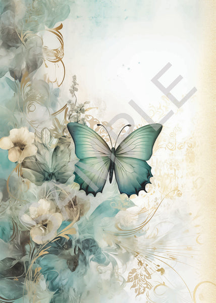 Calambour Dreamscape Blue Butterfly T163