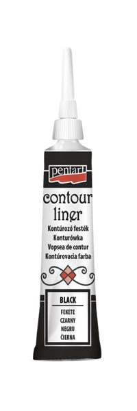 Contour liner 20 ml black