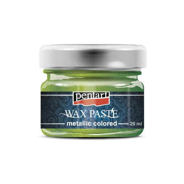 Pentart-Wax Paste Metallic Green