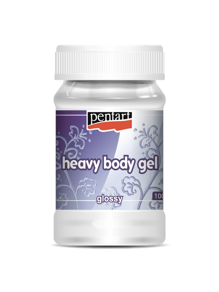 Heavy body gel glossy -transparent- 100ml