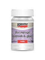 Pentart-Decoupage Varnish and Glue Matte 100ml