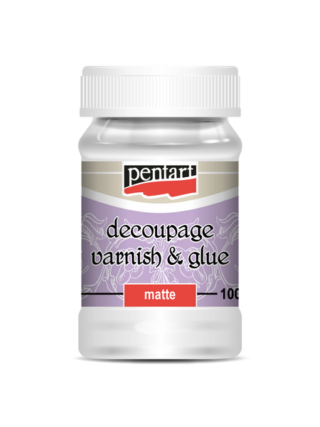 Pentart-Decoupage Varnish and Glue Matte 100ml