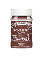 Stone effect paste 100 ml terracotta