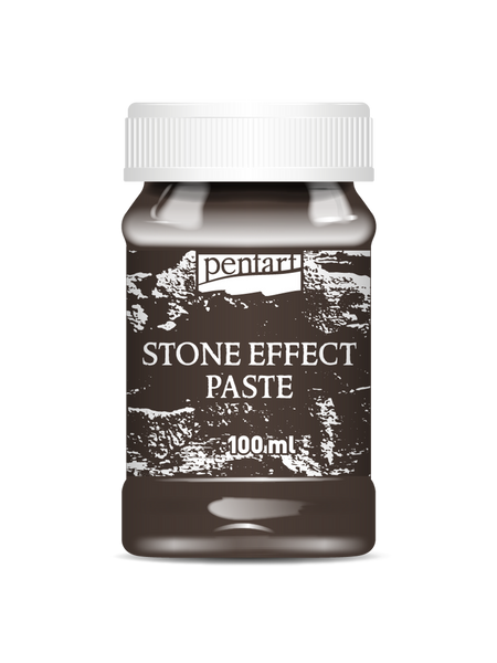 Stone effect paste 100 ml brown granite