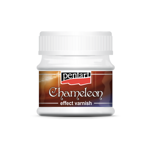 Pentart Chameleon gold varnish, water-based, 50 ml