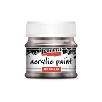 Acrylic paint metallic 50 ml sparkling violet