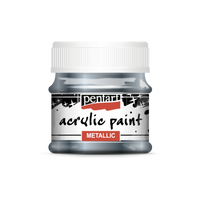 Acrylic paint metallic 50 ml sparkling blue