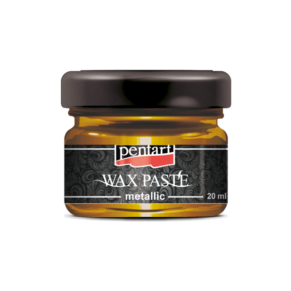 Wax paste metallic 20 ml honey gold