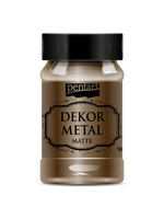 Pentart- Dekor Metal Chocolate 100ml