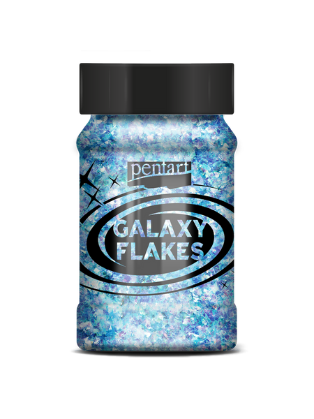 Galaxy Flakes min. 15 g Uranus blue