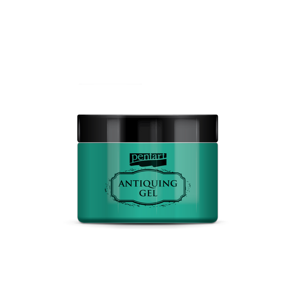 Antiquing gel 150 ml patina green