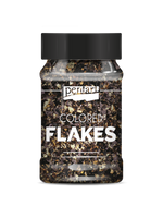 Pentart- Galaxy Flakes Black and Gold