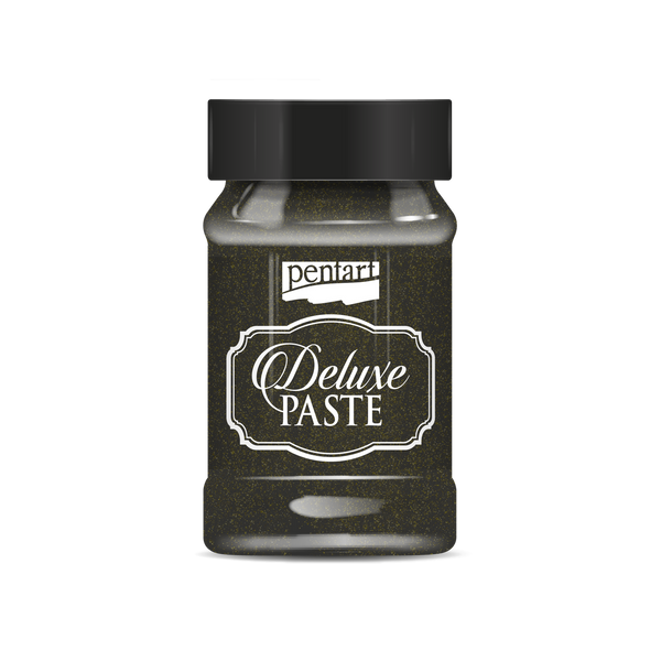 Pentart Deluxe paste 100 ml black-gold