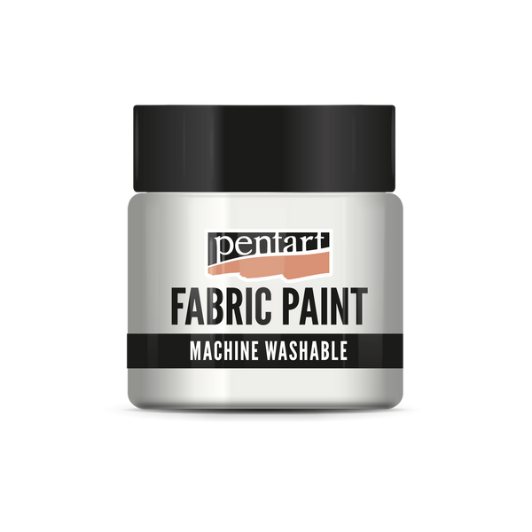 Pentart Fabric paint 50 ml pearl white