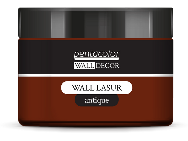 Pentart Wall Lasur antique 150 ml rust brown