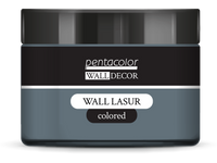 Pentart Wall Lasur colored 150 ml gray