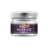 Pentart-Wax Paste Chameleon Sparkling Silver