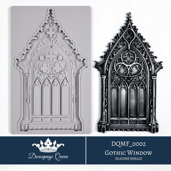 Decoupage Gothic Window