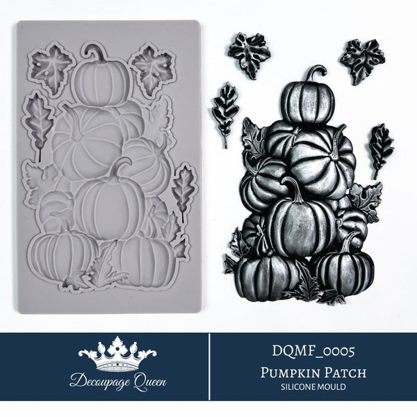 Decoupage Queen Pumpkin Patch Silicone Mould- Limited Edition