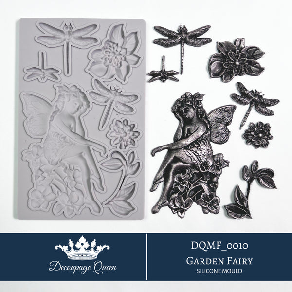 Decoupage Queen Garden Fairy