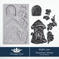 Decoupage Queen Toadstool House DQMF 0011