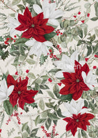 Forest Lore - Christmas Floral White 0354