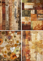 DQRP_0638 - Autumn Textures 4 Pack