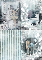 DQRP_0681 Winter Fairy Tale 4 Pack