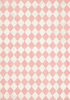 DQRP_0723 Pink and Ivory Harlequin