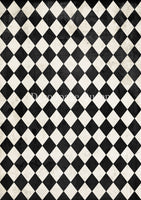 DQRP_0724 Black and Ivory Harlequin