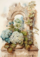 LaBlanche Nostalgia 2 Hydrangea Entryway A4 Rice Paper