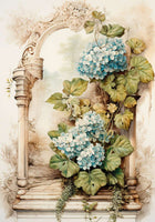 LaBlanche Nostalgia 3 Hydrangea Arch A4 Rice Paper