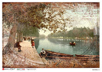 Paper Designs Rice Paper By the Lake Old Photos 0113