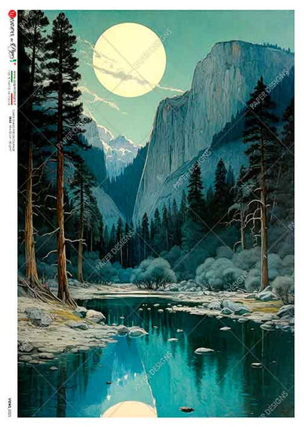 Paper Designs Yosemite Moon Views 0225