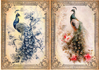 Paper Designs Vintage Birds Rice Paper Kit