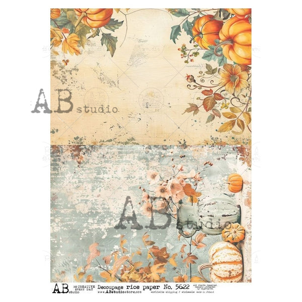 AB Studios  Pumpkin Cards ID-5622