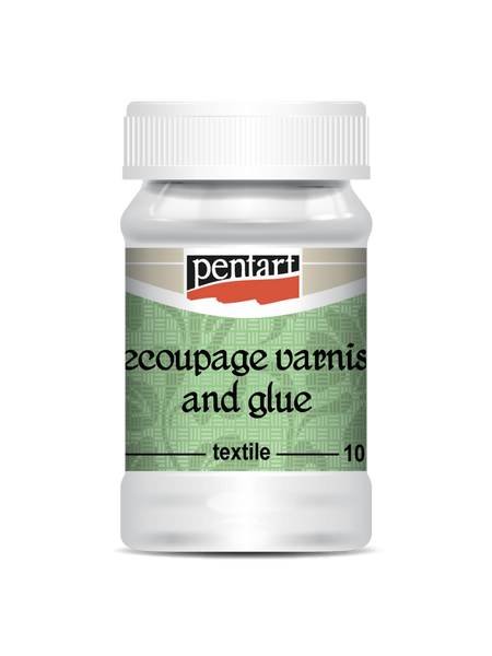 Pentart-Textile Decoupage Varnish and Glue Matte 100ml