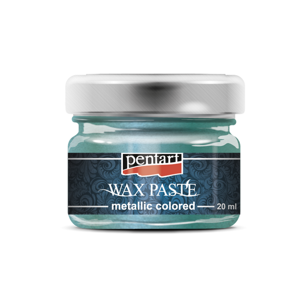 Pentart-Wax Paste Turquoise