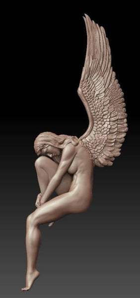 Resting Angel Resin Casting