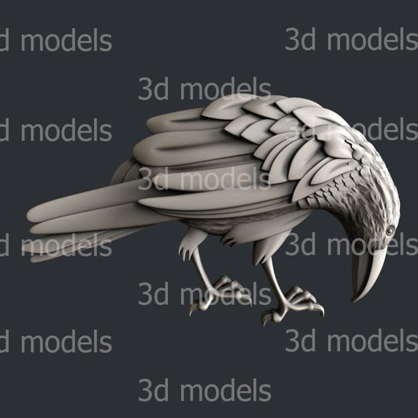 Raven Resin Casting