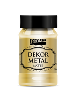 Pentart- Dekor Metal Gold Matte 100ml