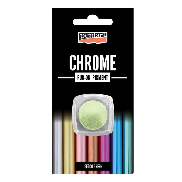 Rub-on pigment chrome effect 0,5 g gecco green