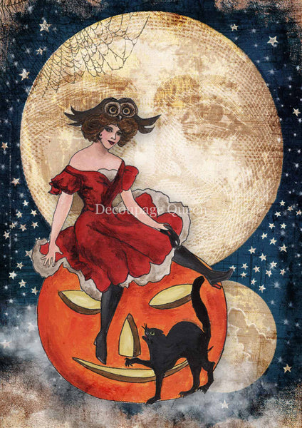 Decoupage Queen - Vintage Witch