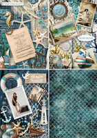 Decoupage Queen Coastal 4 Pack