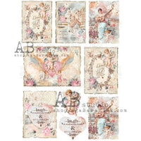 ANGELIC HARMONIOUS LABELS ITEM NO. 0370 BY AB STUDIO