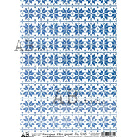 Blue Snowflake 0925-AB Studio